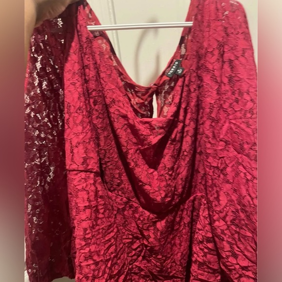 Torrid Scarlet Blouse - Picture 2 of 4
